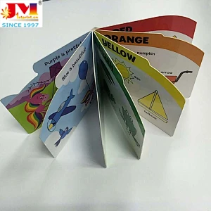 Baby Learning Colors Book Educational  Card Board  Kid's   Printing Services