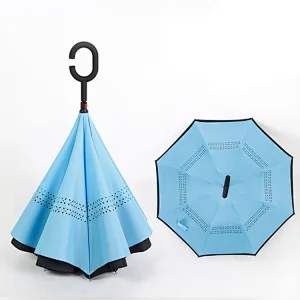 24inch China manufacturer rain reverse umberellas Inverted umbrella