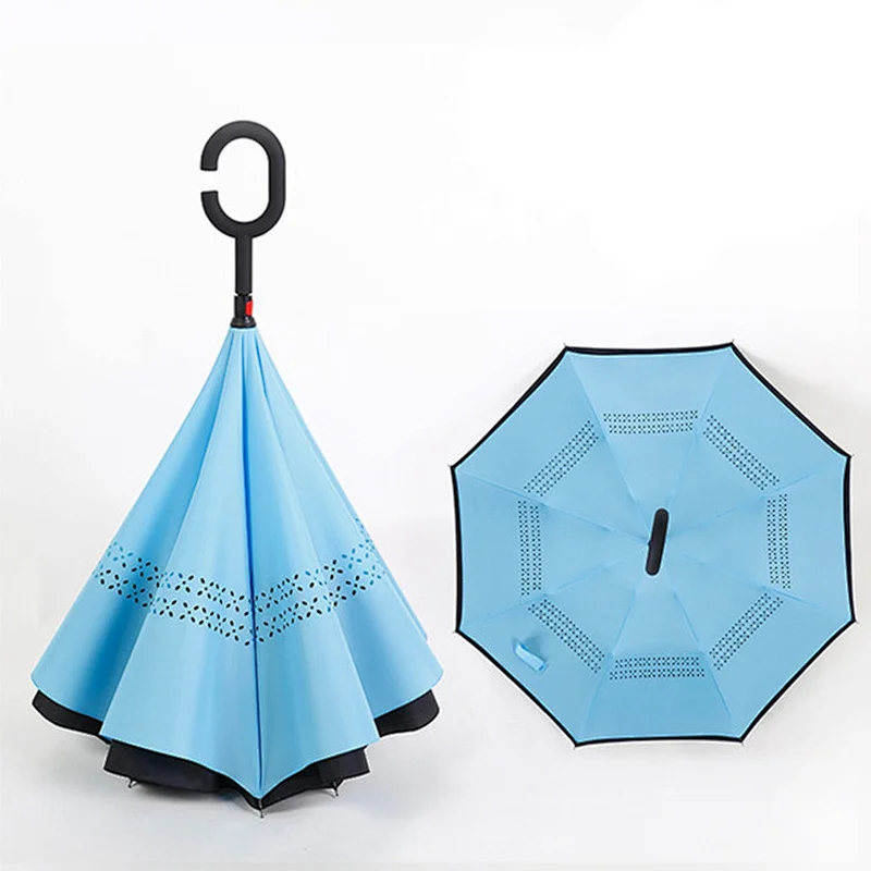 24inch China manufacturer rain reverse umberellas Inverted umbrella