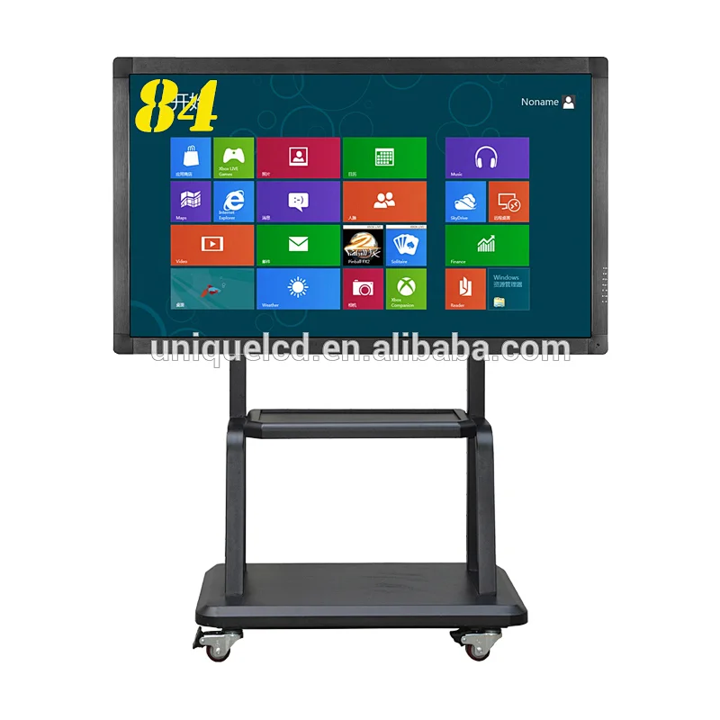 55inch interactive touchscreen all in one smart TV with bracket