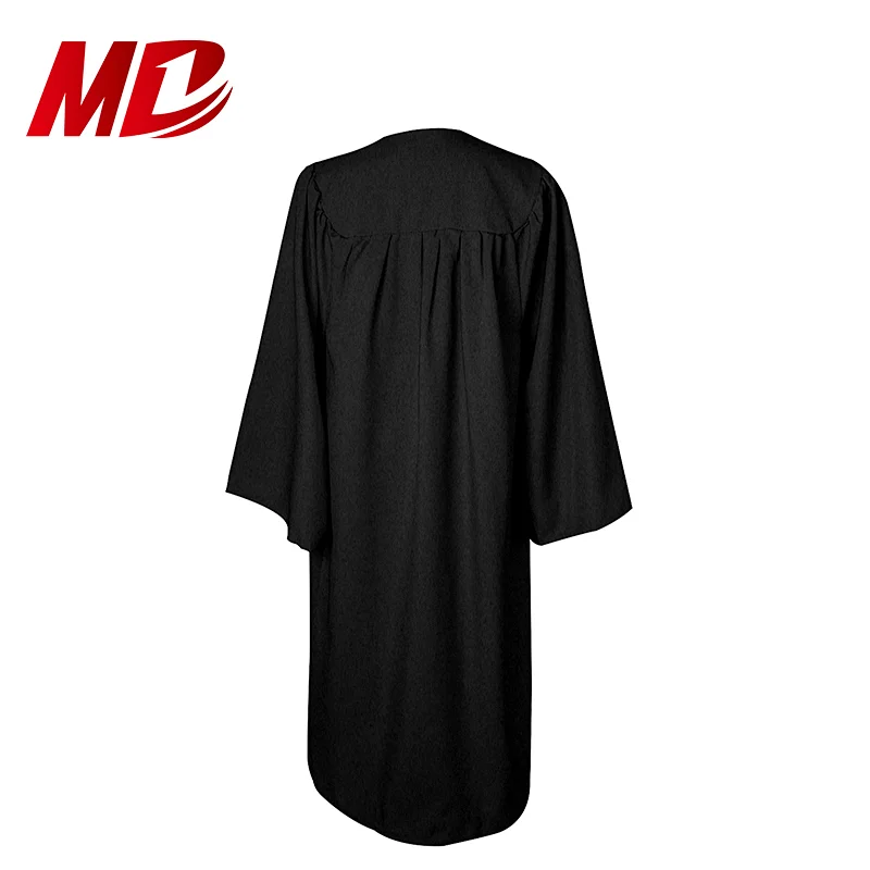 On Sale Polyester Matte High School Gowns Graduations Gowns and Caps