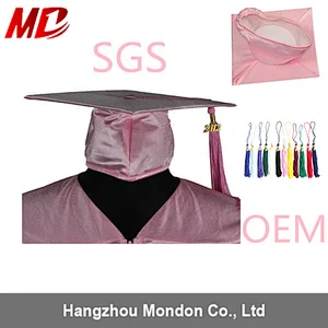 High School Graduation Uniforms Sample Shiny Pink