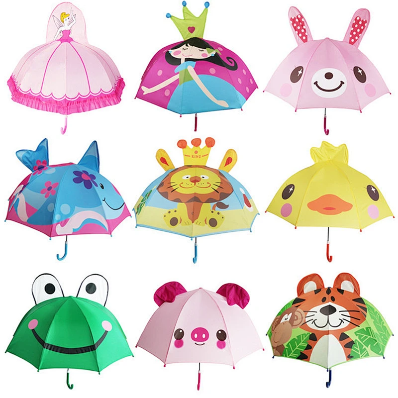 Los niños uv protegen la impresión animal de los sombreros de los niños funky con patrón de dibujos animados personalizados
