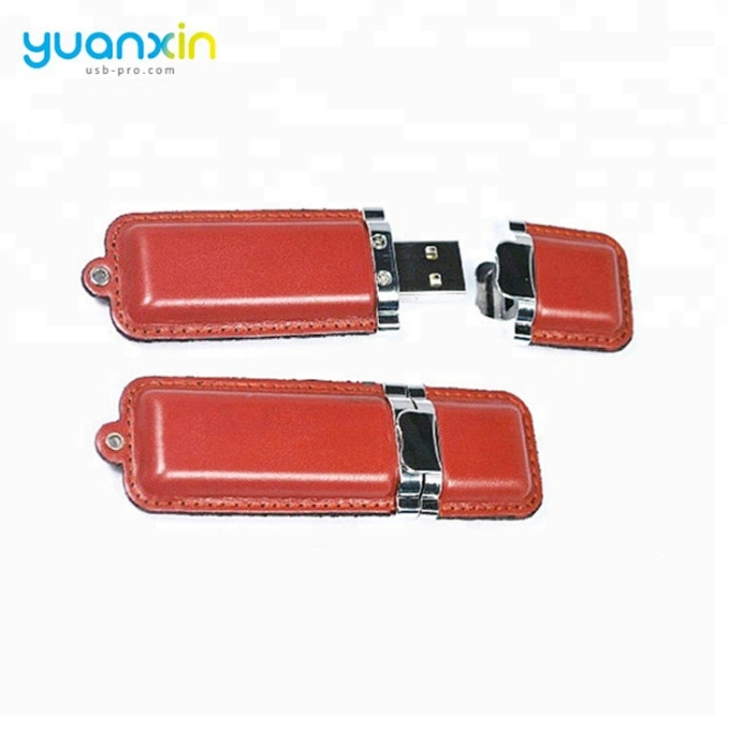 Promotional Gift Leather Usb Flash Drives 8Gb 16Gb 32Gb 64Gb Usb Pen Drive Custom Logo