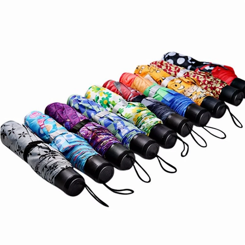 Venta al por mayor Umbrella colors $ 1 stock ombrelli mini cheap paraguas promocional