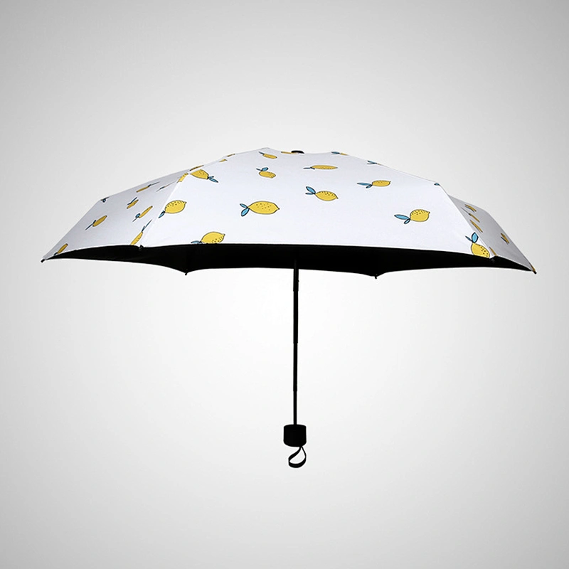 Mini paraguas de viaje a prueba de viento irrompible Compacto y plegable Paraguas portátil liviano