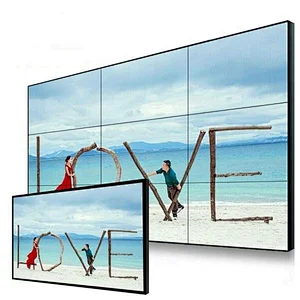 Video Wall 55Inch LCD Monitors 5mm Super Narrow Bezel
