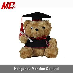 2015 Main Product Wholesale Graduation Teddy Bear Plush Toy