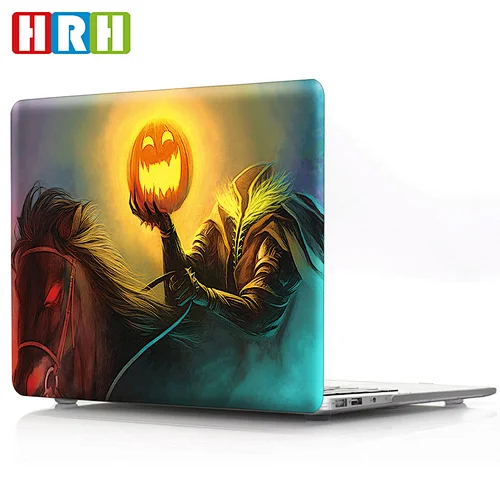 2 In 1 halloween ghost Laptop P C shell plastic for macbook air shell and Keyboard Skin for Macbook Air Pro Case 13