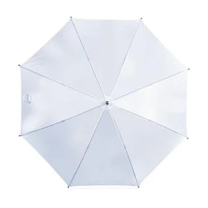 Popular customized DIY painting craft Rain white umbrella for advertising gift