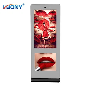 HBY 55 inch Most Popular waterproof ip65 digital signage totem