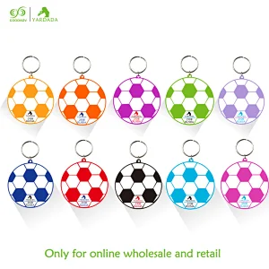 Colorful high quality World Cup series key ring, advertising promotional gifts in stock