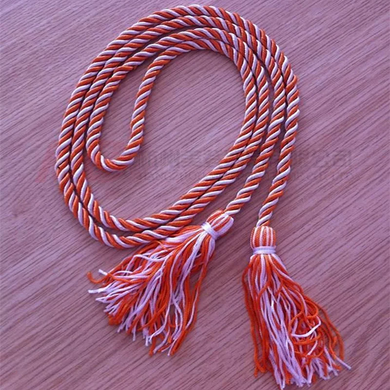Wholesale Cheap Double Colors Intertwined Honor Cord