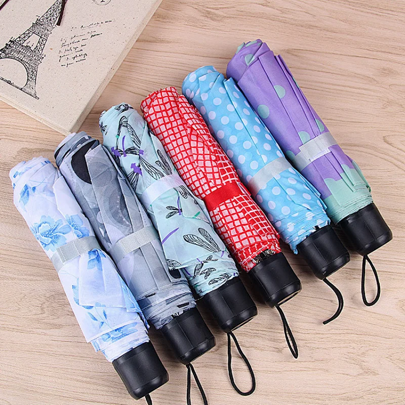 No Minimum High Quality Small cheap low cost 3 fold umbrella
