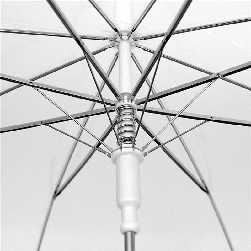Custom poe transparent promotion umbrella for gilfs