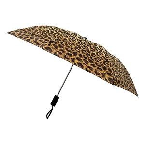 Estampado de leopardo Estándar 2 pliego paraguas especificación