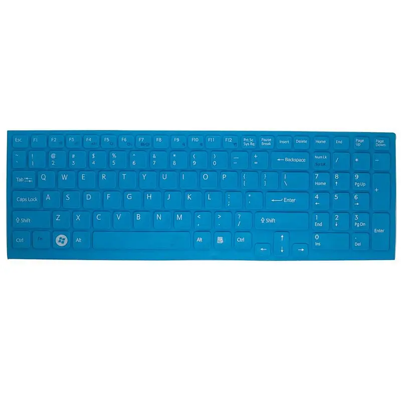 Silicone Keyboard Cover Skin keyboard protector keyboard skins for SONY VAIO EB(15.5 inch)