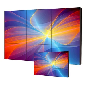 Ultra-Narrow Bezel Floor Stand Video Wall Processor 3x3