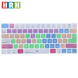 Premiere Pro CC Function Hotkey Silicone Keyboard Cover laptop skin for Magic Keyboard MLA22LLB/A US Version