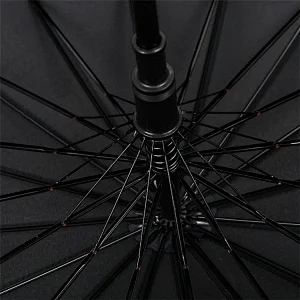 Japanese 8 / 16 / 24 Ribs Wind proof Black katana umbrella samurai sword umbrella