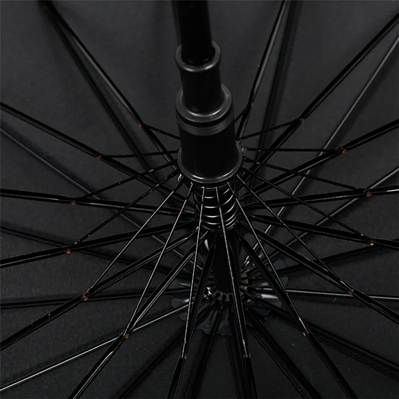 Japanese 8 / 16 / 24 Ribs Wind proof Black katana umbrella samurai sword umbrella