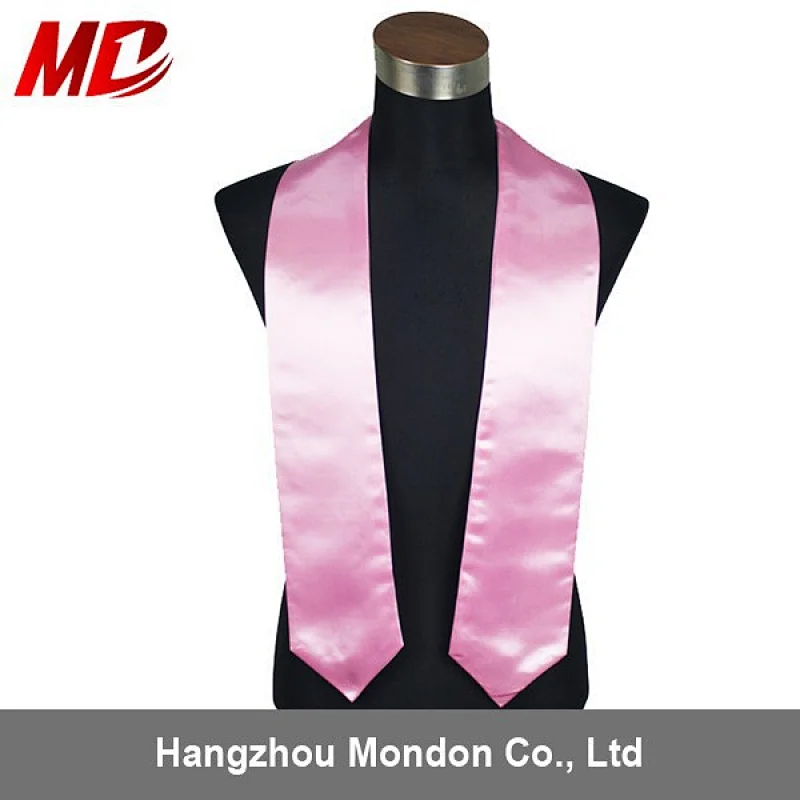 Graduation satin stole