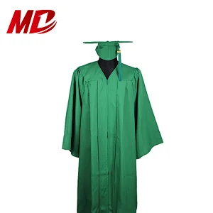 General High School and College Unisex Graduation Gown and Cap