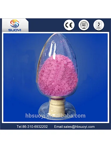2017 Top Quality ErCl3 6H2O pink crystal erbium chloride with low price