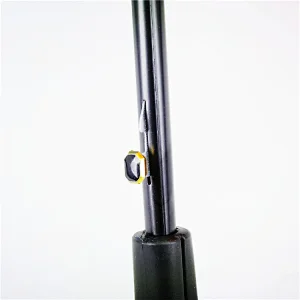 Automatic wind-proof plastic Auto open straight umberella colorful for sale