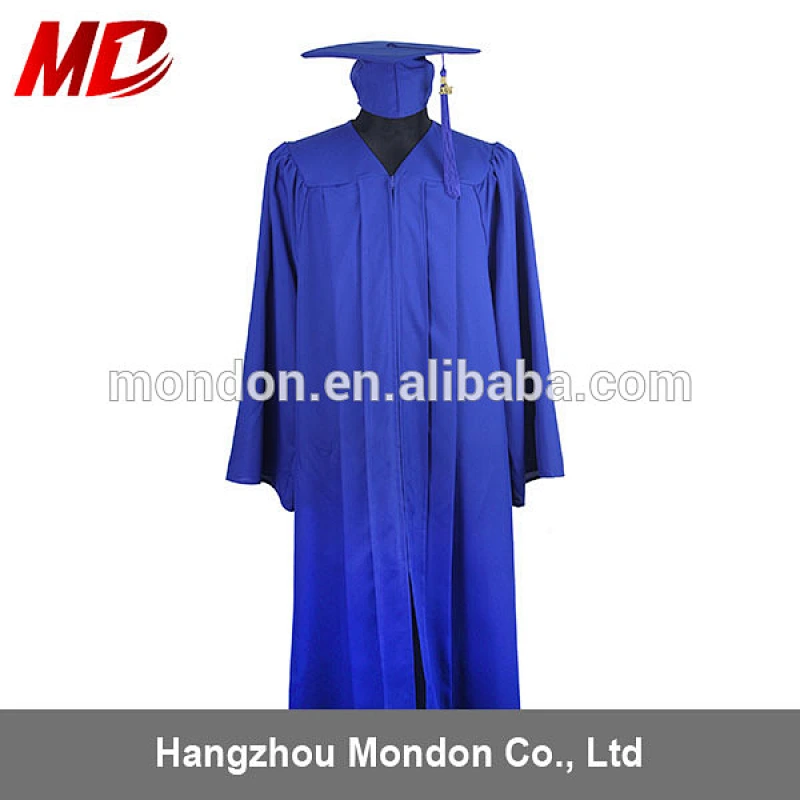 Royal Blue Low Price Matt Robes For Graduation academic gown gradutaion robes