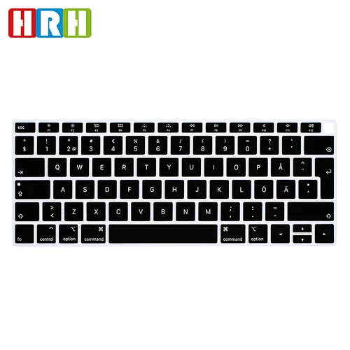 Dust Waterproof laptop keyboard Protective Film Colorful Swedish Keyboard Cover For Macbook Air 13 A1932