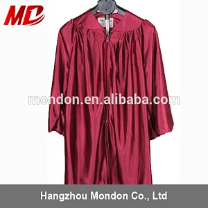 Shiny Maroon Kindergarten Graduation Robes
