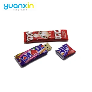 Candy shape promotion gift custom usb flash drive