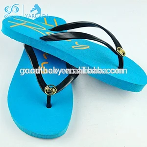 Guangzhou wholesale ladies fashion high heel shoes cheap custom eva women slipper