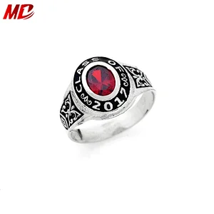 Finest Quality Class ring , Graduation Rings with 2017 words for keepsake
