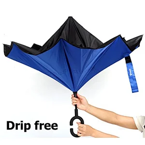 Better Brella Amazon Top Sellers c en forma de mango invertido invertido paraguas
