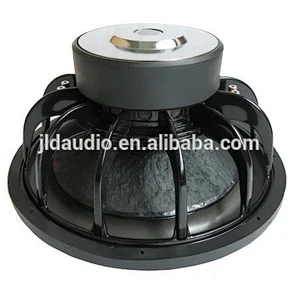 Long-excursion RMS 600W 15 Inch Car Subwoofer with diamond-cut frame 3inch VC Double magnet