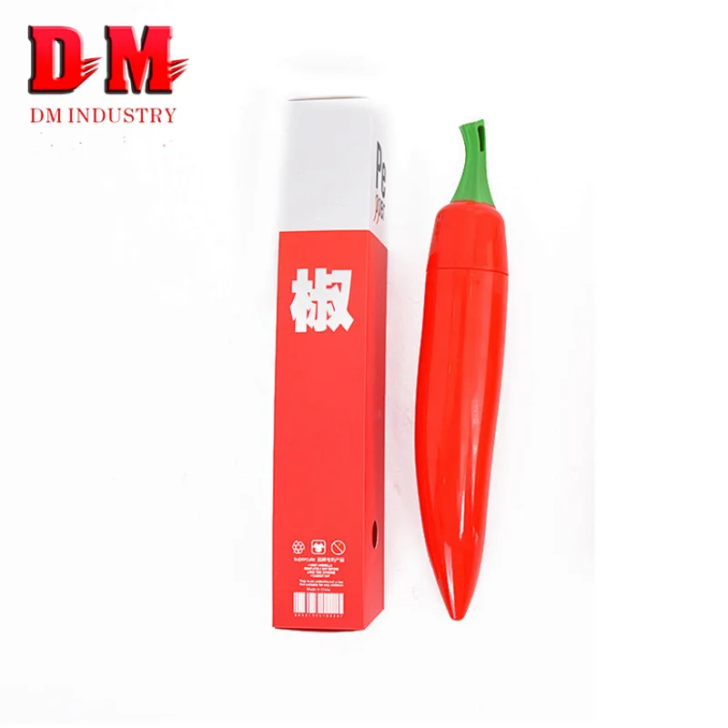 Red color 6 Pannels Chilli Umbrella 3 Fold Umbrella Advertising Kids Umbrella
