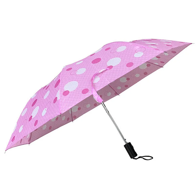Promotional gift mini umbrella polyester one dollar wind breaker 2 fold umbrella