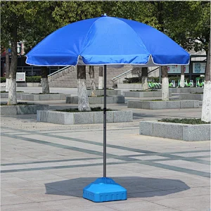 High quality cheap outdoor beach parasol umbrella frame with base