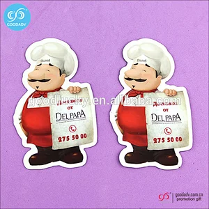 father Christmas flexible fridge magnet sticker for free
