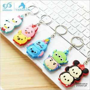 Souvenir wholesale OEM pvc keyring 3d keychain