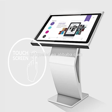 Interactive full hd 1080p 42 inch touch screen kiosk all in one pc