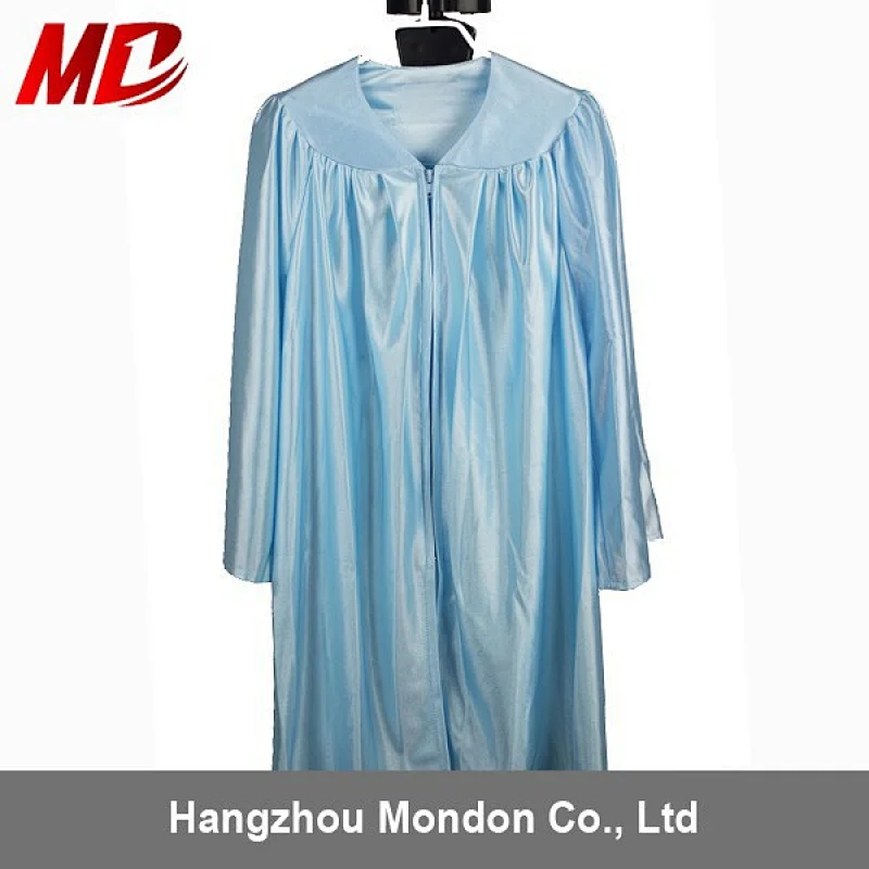 Shiny Material Graduation Robes For Children