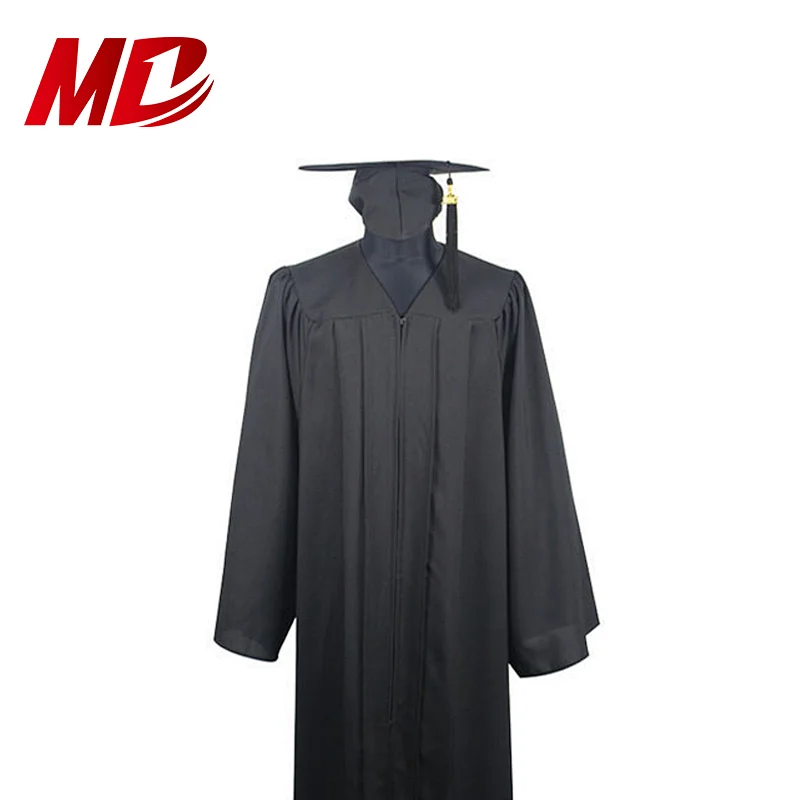 Matte 140GSM maroon Bachelor Academic Cap, Gown & Tassel