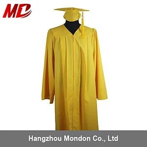 Wholesale High Quality University Matte Polyester Robes For Graduation