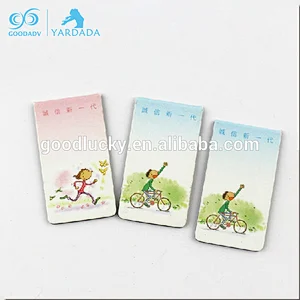 Newest high quality pvc cute magnetic bookmark for giveaway gifts