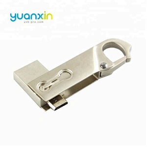 Swivel Keychain Carabine Type C OTG USB Flash Drive 3.0 / 3.1