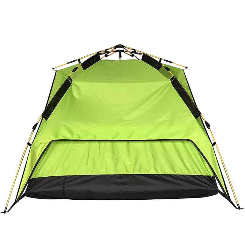 Double layers sunproof tents camping outdoor dual doors tourist house tents