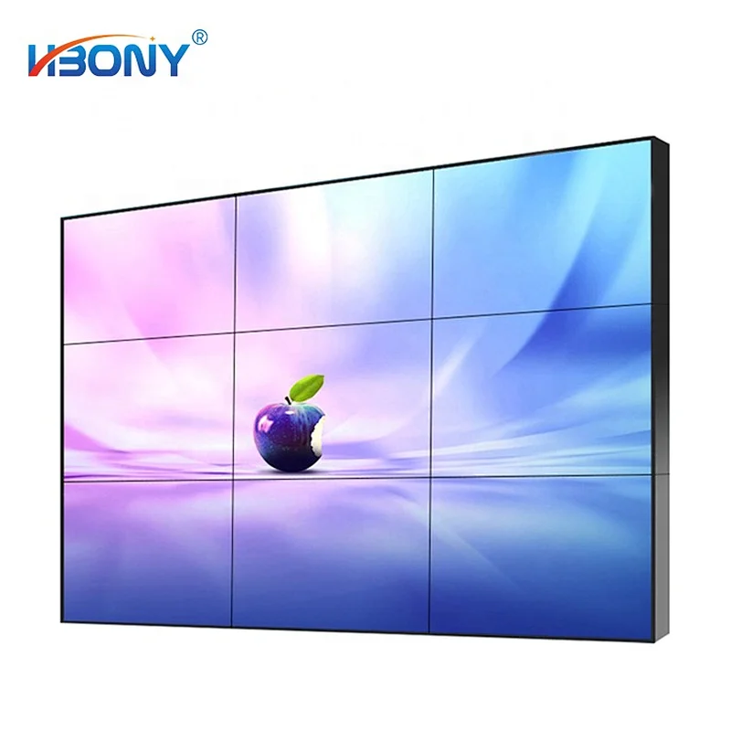 49 Inch LG LCD Video Wall With Big Advertising Screen